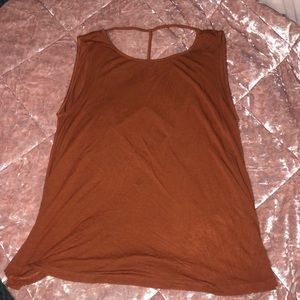 Forever 21 Open Back Tank Top